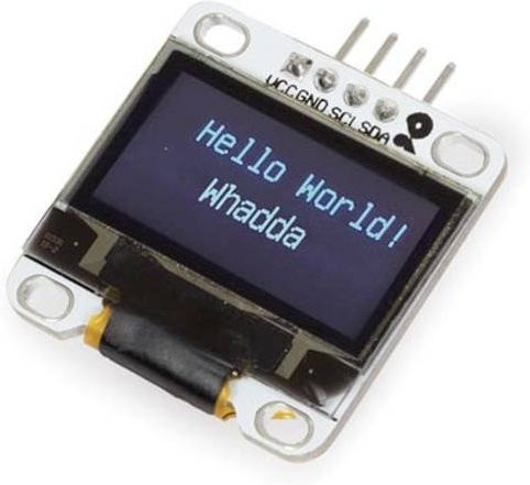 Whadda WPI438 OLED Display in Blau und Schwarz - Bild 1