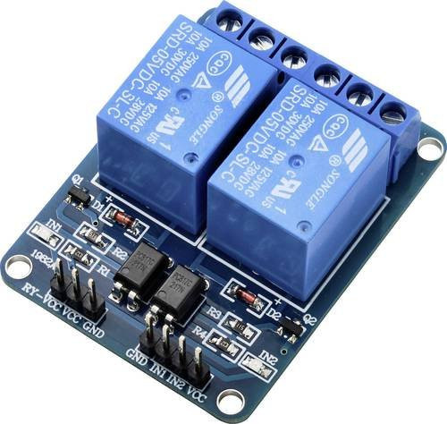 TRU COMPONENTS TC-9072472 Relais-Platine in Blau für Arduino Entwicklungskits - Bild 1