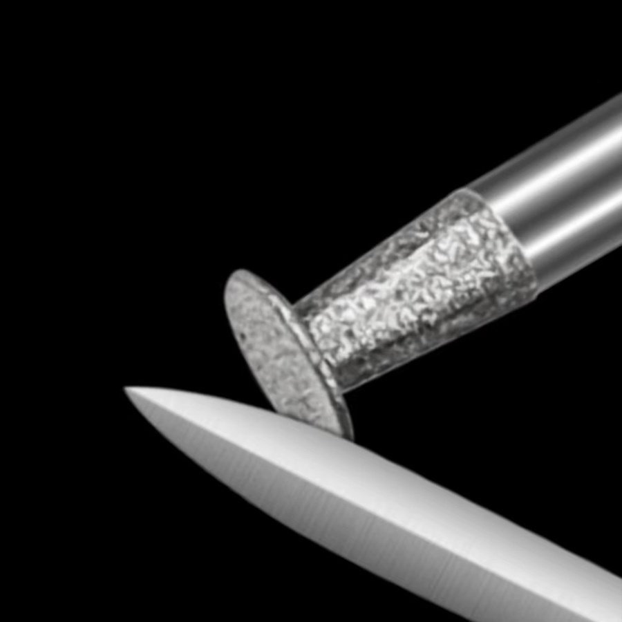 DAZZLEEX Holzschnitzbohrer Set für Drehwerkzeuge in Silber, 6 Stück mit 2,35 mm Schaft, Gravur- und Schleifstifte für Kunsthandwerk und Metall, Durchmesser 2–5 mm - Bild 3
