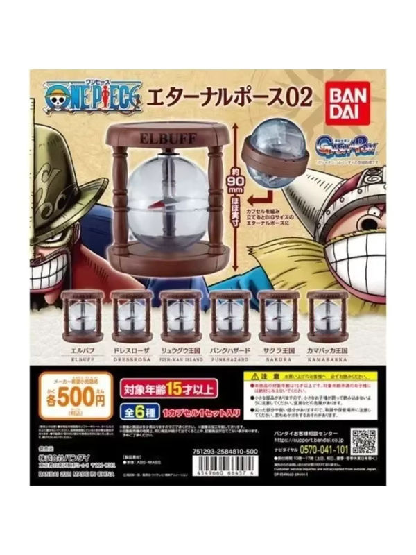 BANDAI One Piece Anime-Figur Nami Eternal Pointer Compass Gashapon Montagemodell in Braun - Bild 6