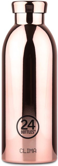 24Bottles Clima Bottle Glam Trinkflasche Rose Gold Pink 500ml - Bild 1