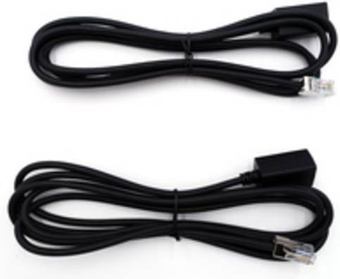 HP Poly Expansion Microphone Cable Extender Pack, Schwarz - Bild 1