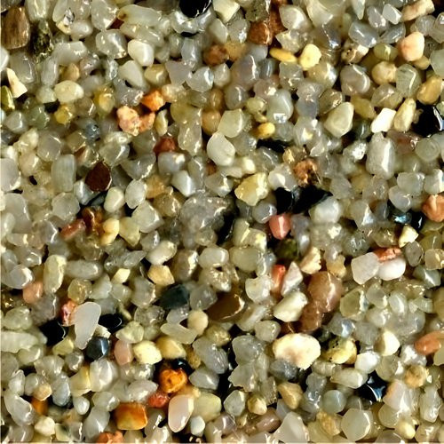 RAVELLO Steinteppich mit Epoxy für Innen und Außen, frostsicher, beige - Bild 1