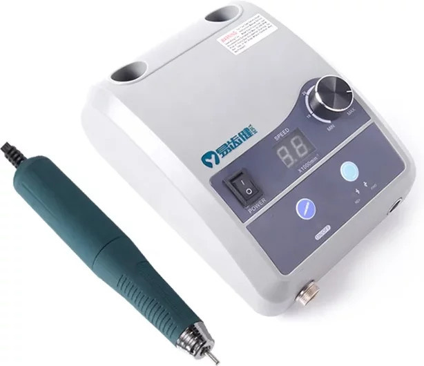 Dentals Lab Mikromotor 60000 U/min bürstenloser Hochgeschwindigkeits-Mikromotor mit Handstück und Kniesteuerung zum schnellen Polieren - Bild 1