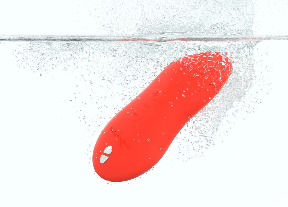 We-Vibe Auflegevibrator Touch X in Rot, wasserdicht - Bild 2