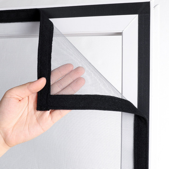 TranquilTouch Insektenschutznetz für Fenster und Türen, staubdicht und wiederverwendbar - Bild 1
