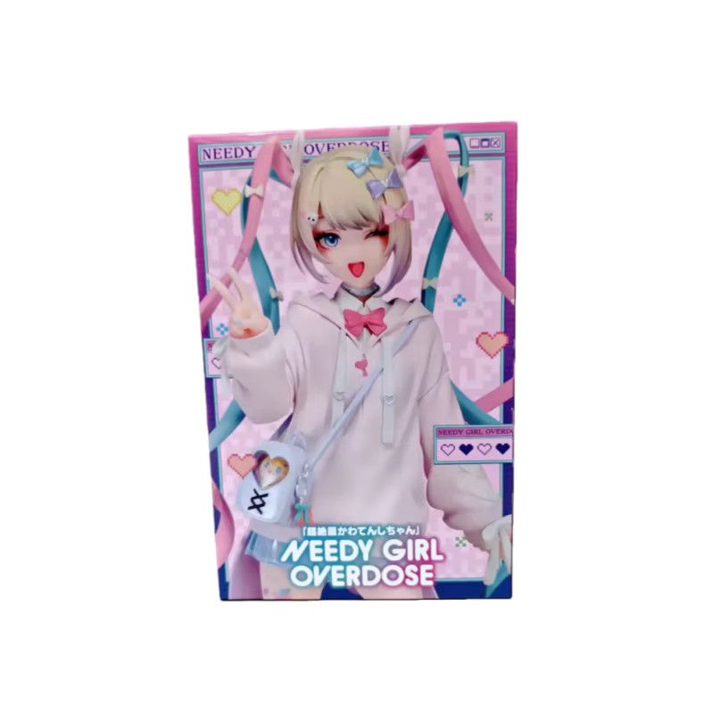Bandai Anime Figur Needy Girl Overdose Parade Kangel aus PVC in Multicolor - Bild 3