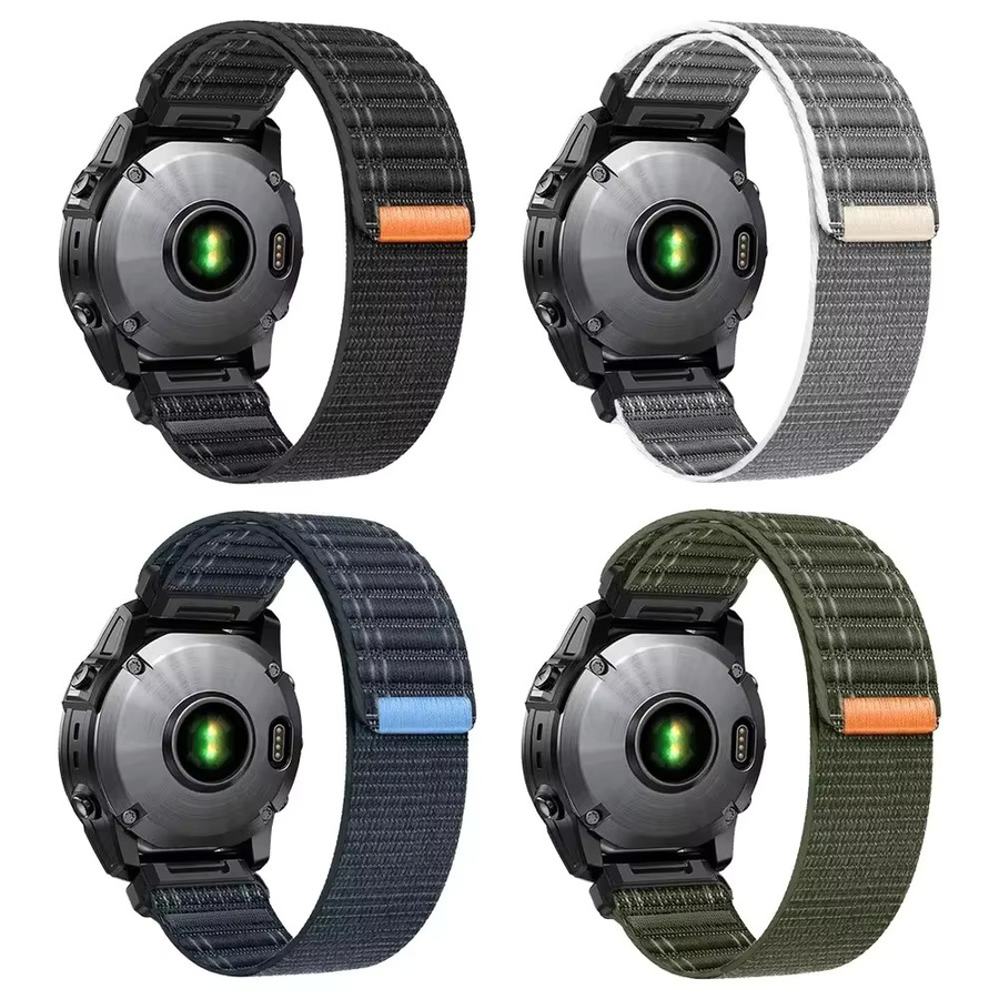 Uhrenarmband Textil/NATO, Schwarz, 22 mm, 26 mm - Bild 5