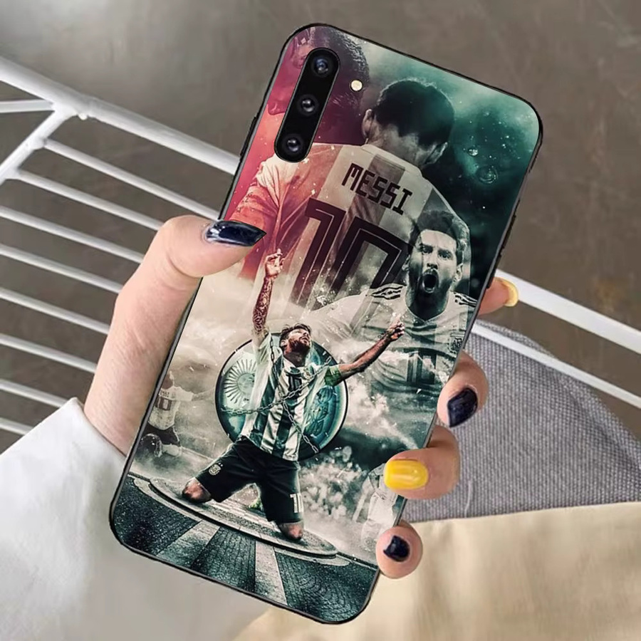 Fußball Superstar M-Messi 10 Handyhülle für Xiaomi Redmi Note 5 bis Note 11 Pro und Poco M3 Pro, Multicolor - Bild 2
