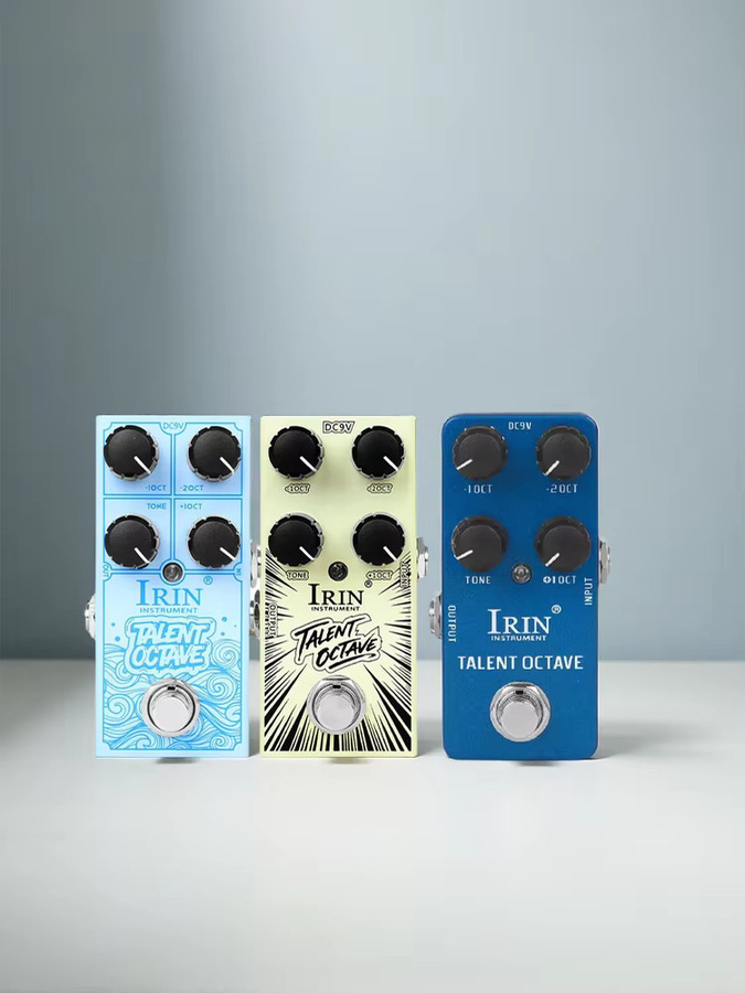 IRIN RS/F-19 TALENT OCTAVE Gitarren-Effektpedal – Polyphoner Dreifach-Oktav-Harmonisierer für 3 separate Stimmen - Bild 6