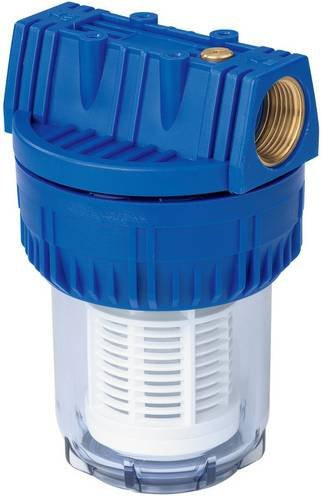 Metabo Filter für Gartenpumpen 1 Zoll kurz mit waschbarem Filtereinsatz in Blau - Bild 1