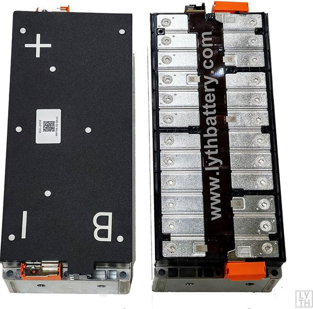 Nissan Leaf CALB Lithium-Ionen-Batteriemodul NMC 14,8 V 3P4S 174 Ah in Blau und Schwarz - Bild 1