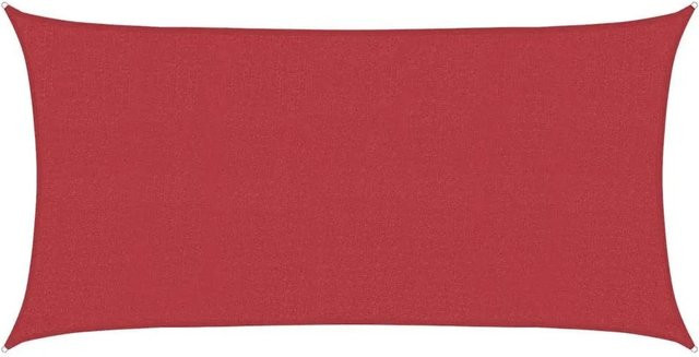 Furnicato Sonnensegel aus HDPE in Rot, Rechteckig, B x T: 2 x 3 m - Bild 1