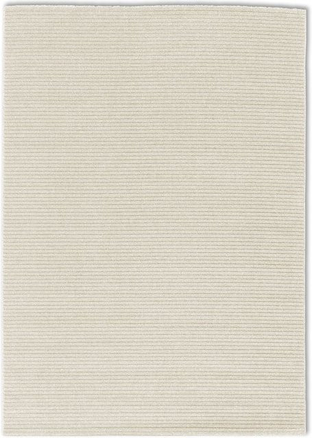 Teppich SCHÖNER WOHNEN PURE DESIGN in Weiß und Beige, Rechteckig, B/T: 190 x 133 cm - Bild 1
