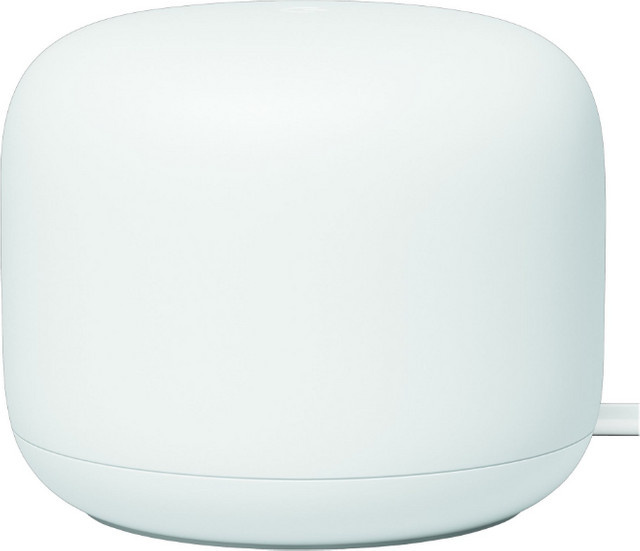 Google Nest WiFi Router in Weiß mit Ethernet/LAN und Wi-Fi - Bild 1