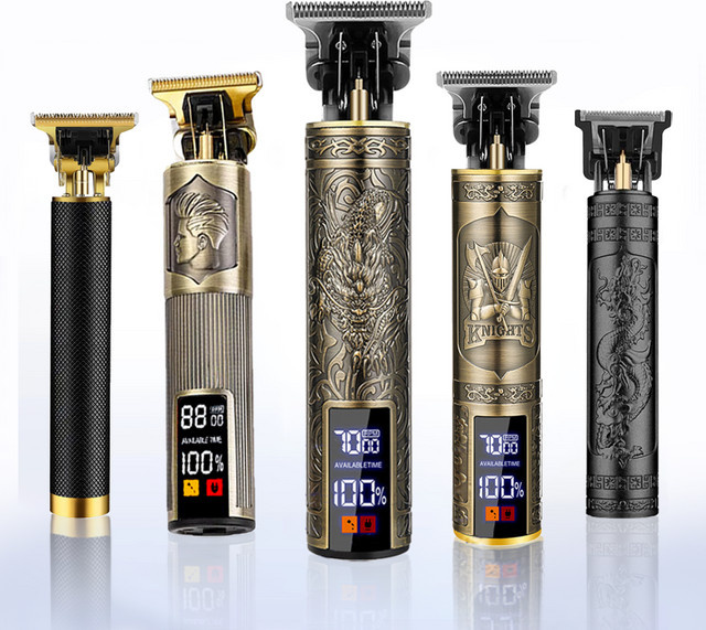 XMSJ Kabelloser Haarschneider, Gold, USB-Profi-Rasierer - Bild 1