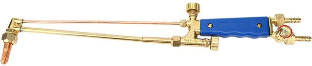TOMTOP Schneidbrenner Injektor aus Vollkupfer in Gold und Multicolour für Sauerstoff - Bild 1