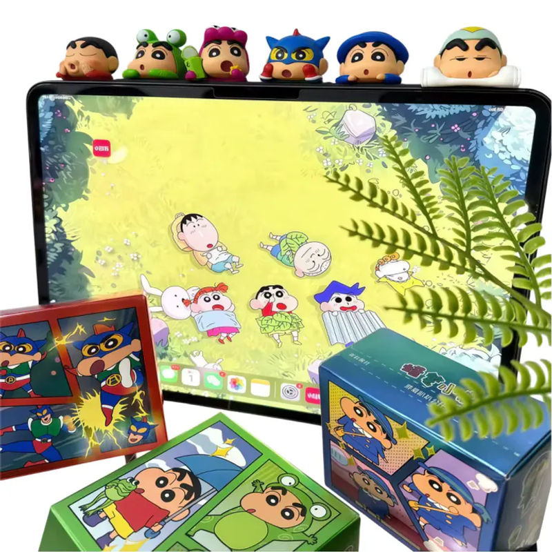 Kucikuji Crayon Shin-Chan Blindbox-Figur Mehrfarbige Mini-Überraschungs-Sammelfiguren aus Kunststoff zur Dekoration - Bild 2