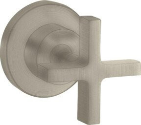 Hansgrohe Axor Citterio Fertigmontageset UP-Absperrventil mit Kreuz in Brushed Nickel - Bild 1