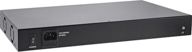 PoE+ Gigabit Netzwerk Injektor Hub 16 Port in Schwarz, 1 Gbit/s, Metallgehäuse mit 2 Lüftern (32316H) - Bild 1