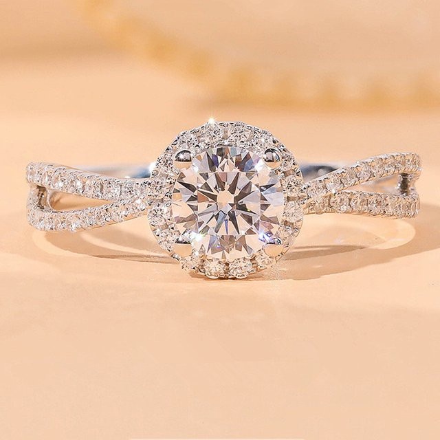 Huitan Ring, Silber, Zirkonia, Damen - Bild 1