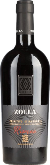 Zolla Primitivo di Manduria Riserva Primitivo di Manduria DOC 2018 Rotwein trocken 0,75 l - Bild 1