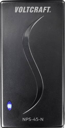 Voltcraft NPS-45-N Notebook-Netzteil 45W in Schwarz mit einstellbarer Ausgangsspannung 5V bis 20V DC und Barrel-Plug - Bild 1