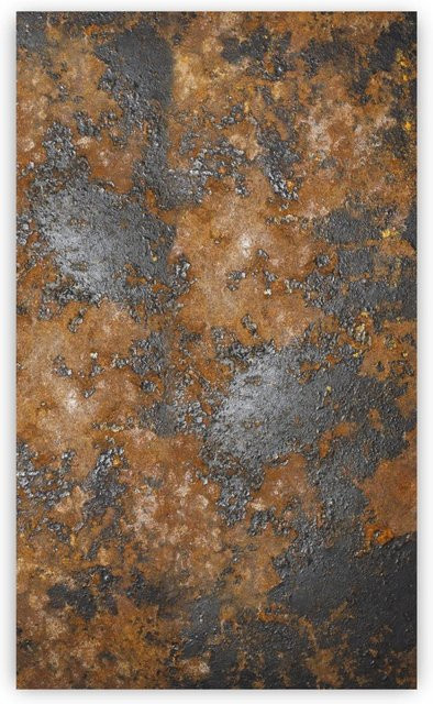 Walllux Duschrückwand Industrial Rust in Steinoptik, Farbe Braun/Multicolor, B/H: 150 x 255 cm, Material: Alu-Verbund 3 mm - Bild 1