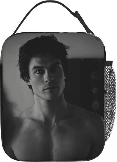 Fancy Style Studio Thermos-Kühltasche The Vampire Diaries Damon Salvatore Design in Schwarz - Bild 1