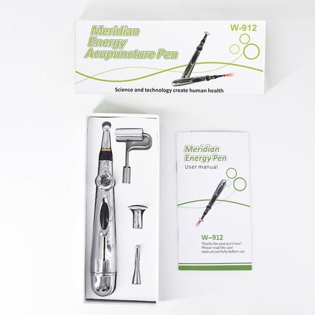 Binchi Health Technology Akupunkturstift, Silber, Unisex - Bild 1