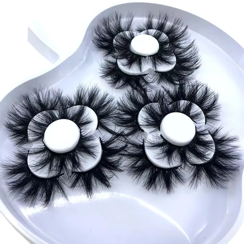 AMSDCN 3D Nerz-Wimpern, künstliche Wimpern, Black, Unisex, 9 Paar - Bild 2