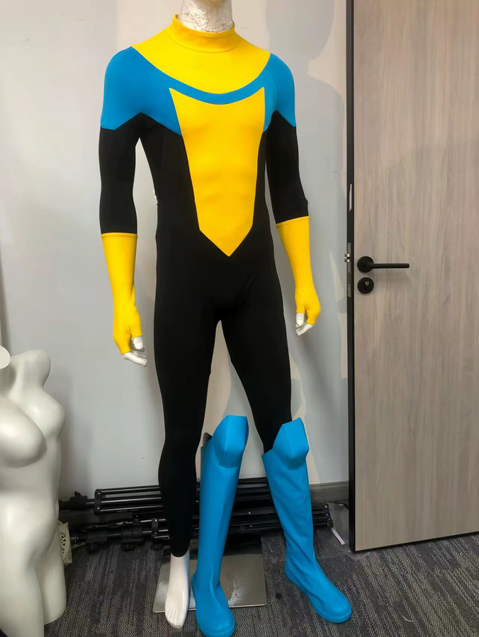 Unbesiegbare Maske Cosplay-Kostüm Verkleidung Mark Grayson Komplettset Halloween-Anzug - Bild 3