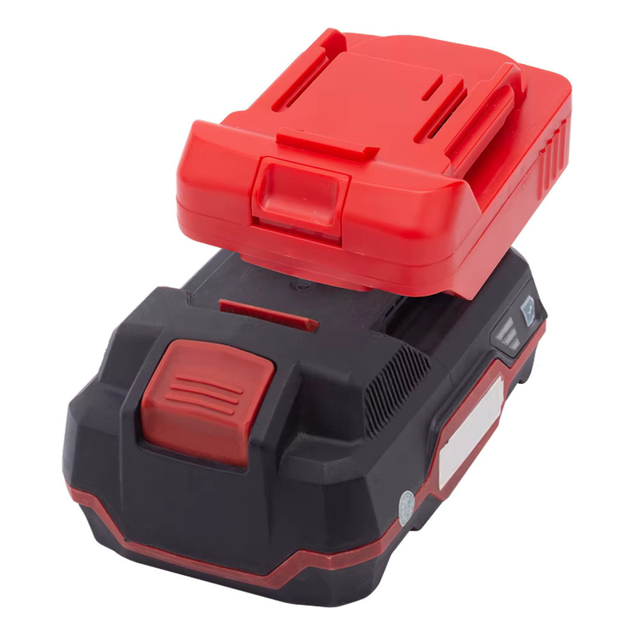Elektrischer Batterieadapter Konverter für Parkside X20V Team Lithium Akkus auf Makita 18V LXT BL Elektrowerkzeuge in Rot - Bild 2