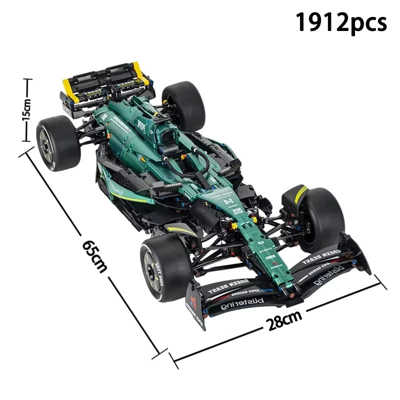 MIVM Martin Aramco AMR25 Sportwagen, Bausatz, 1:8, 1912 Teile - Bild 7