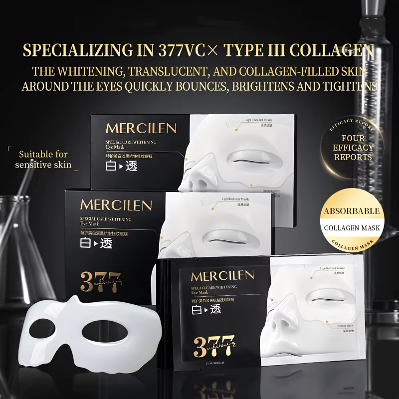 Mercilen Augenmaske mit Niacinamid, 5 x 10 g, Unisex - Bild 3