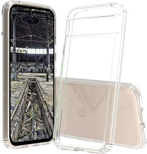 JT Berlin Clear Backcover für Google Pixel 8a Transparent Stoßfest - Bild 1