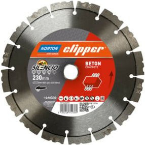 CLIPPER Diamantscheibe Pro Beton Silencio, Durchmesser: 230 mm, Farbe: Silber - Bild 1