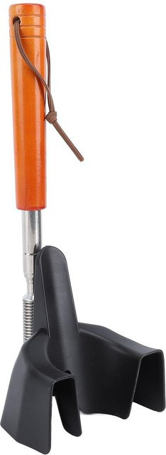 Koogeelife Schuhlöffel mit langem Griff, verstellbar und ausziehbar, Orange - Bild 1