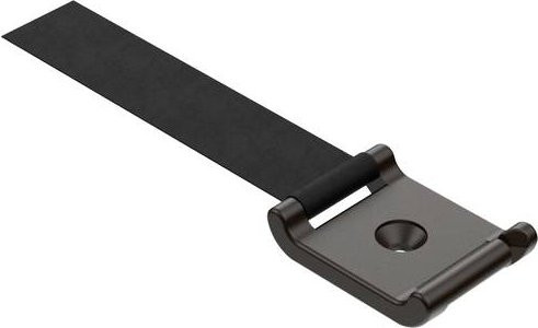 Hebotec KBH 6-60 Kabelhalter schwarz, schraubbar und steckbar, 10er Packung, Bündel-Durchmesser 6 bis 60 mm - Bild 1