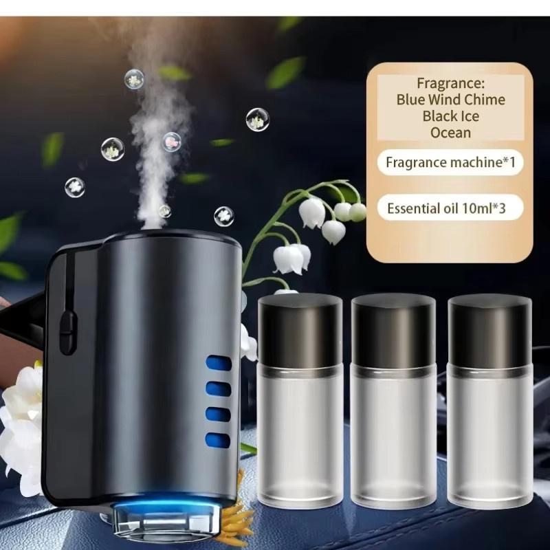 KEBETEME Auto Aromatherapie Diffusor und Lufterfrischer in Schwarz - Bild 6