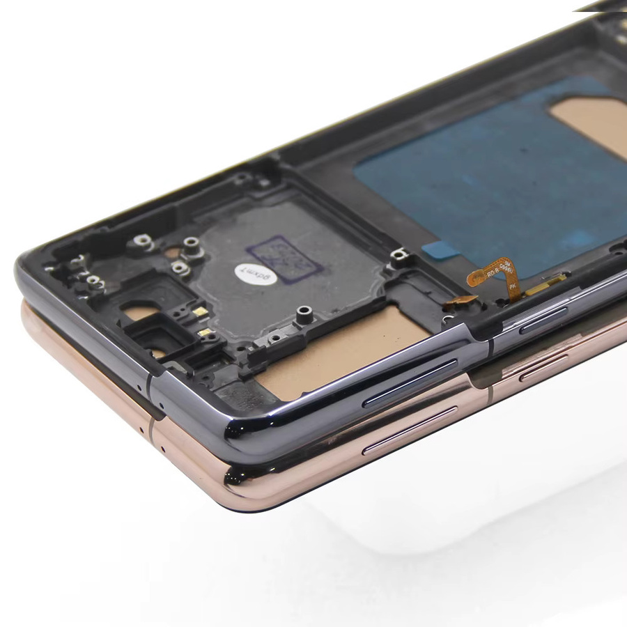 Samsung S21 5G LCD Display mit Rahmen in Silber für SM-G991B G991B/DS als Ersatz-Touchscreen Digitalisierer - Bild 3