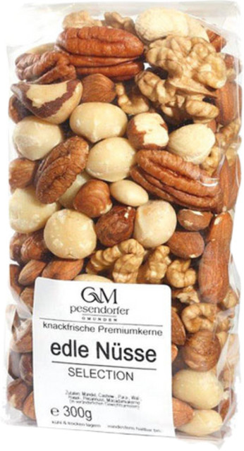 GM Pesendorfer Edle Nüsse Selection Nussmischung ungesalzen 300 g - Bild 1