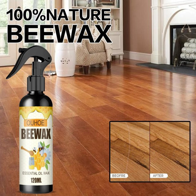 Ximalaya Holzpflegewachs mit Bienenwachs für Massivholzmöbel, Braun, 120 ml - Bild 1
