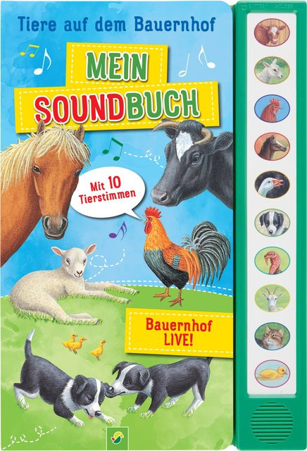 Tiere auf dem Bauernhof von Sandra Naa, Soundbuch - Bild 1