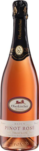 Oberkircher Winzer Pinot Noir Sekt Rosé, trocken, Baden, 2023, 0,75 l - Bild 1