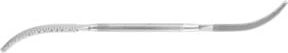 PFERD TOOLS Treppenbauer-Feilraspel Halbrund in Silber, Länge: 250 mm, Feilhieb 2/Raspelhieb 2 für verschiedene Werkstoffe - Bild 1