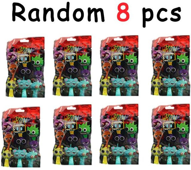 Sprunki Incredibox Actionfigur, PVC-Figur, ab 14 Jahren - Bild 1
