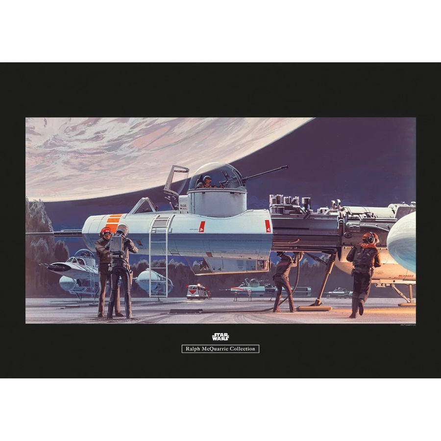 Komar Wandbild Star Wars Hangar Paper Poster Multicolor B: 70 cm, H: 50 cm - Bild 2