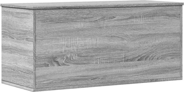 vidaXL Truhe in Grau Sonoma aus Holzwerkstoff, B/T/H: 100 x 42 x 46 cm - Bild 1