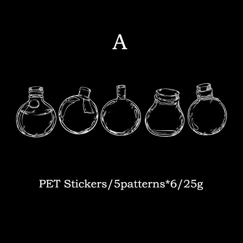 Journamm 30er Paket wasserdichte Haustier Aufkleber aus transparentem PET für Junk Journal und Scrapbooking - Bild 5